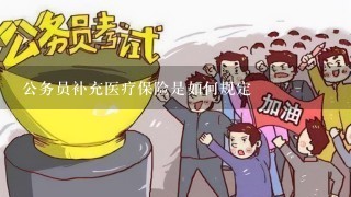 公务员补充医疗保险是如何规定