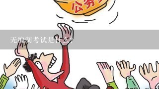 无编制考试是什么？